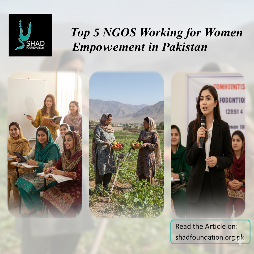 Top 5 NGOs Working for Women Empowerment in Pakistan